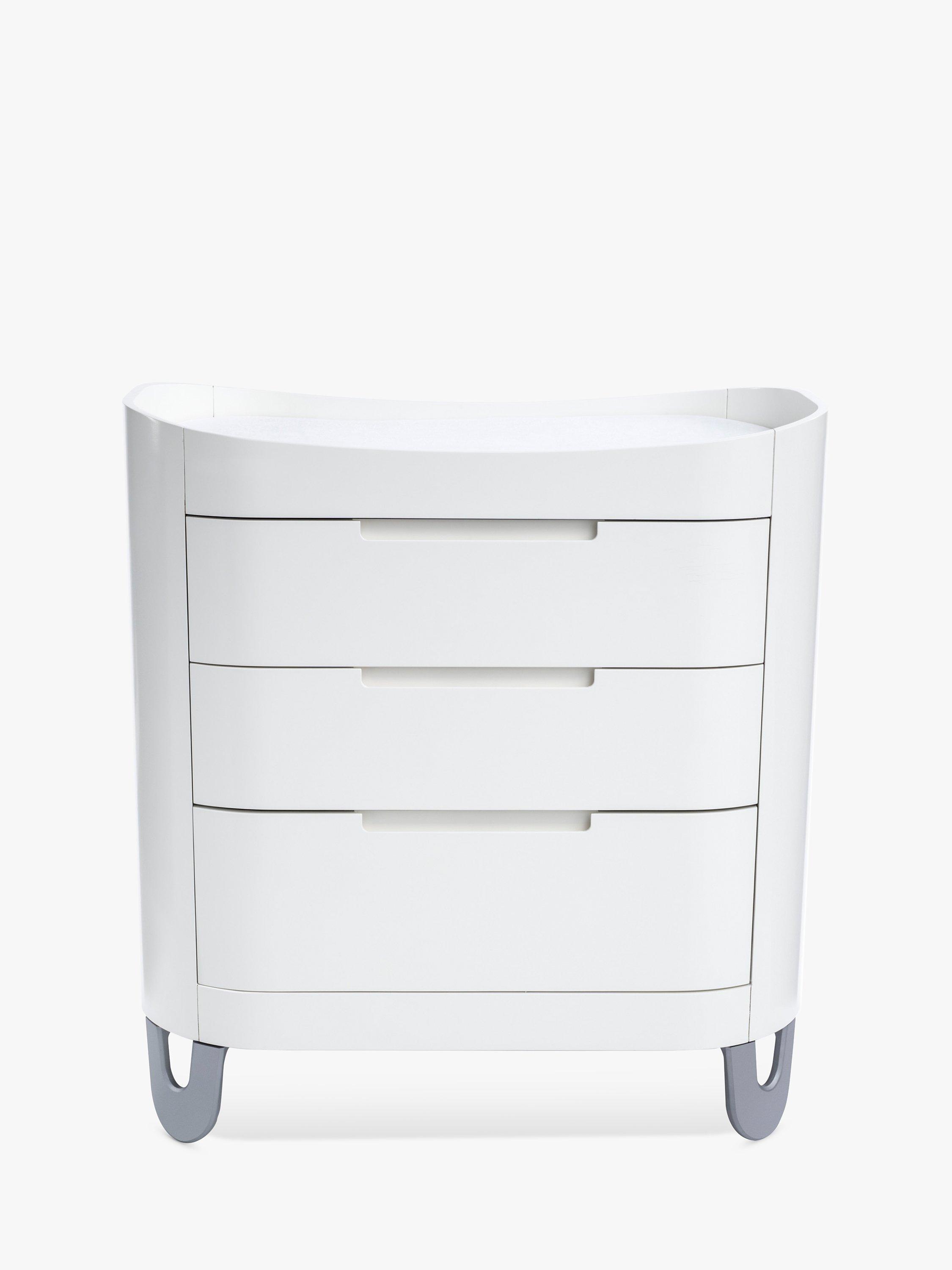 Gaia Baby Serena Changing Unit and Dresser, White