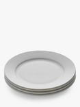Royal Worcester Serendipity Bone China Dessert Plates, 22cm, Set of 4, White