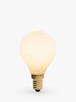 Tala Porcelain I 3W SES LED Dimmable Globe Bulb, Frosted White, Frosted White