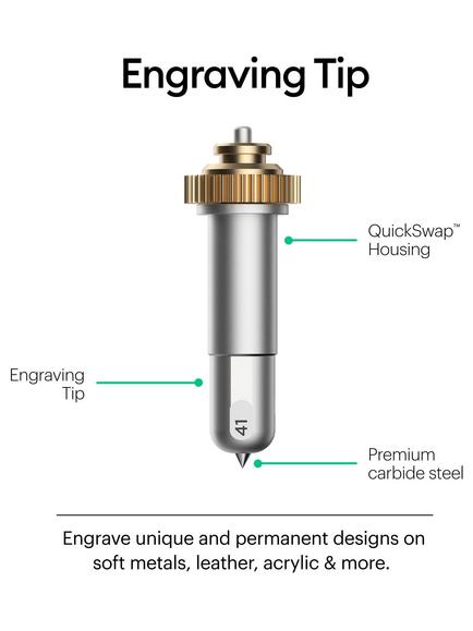 Cricut Engraving Tip with Housing - view 2, 