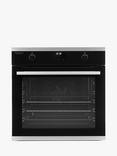 John Lewis JLBIOS641 Built In Electric Single Oven, Black