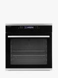John Lewis JLBIOSS650 Built In Electric Self Cleaning Single Oven, Black