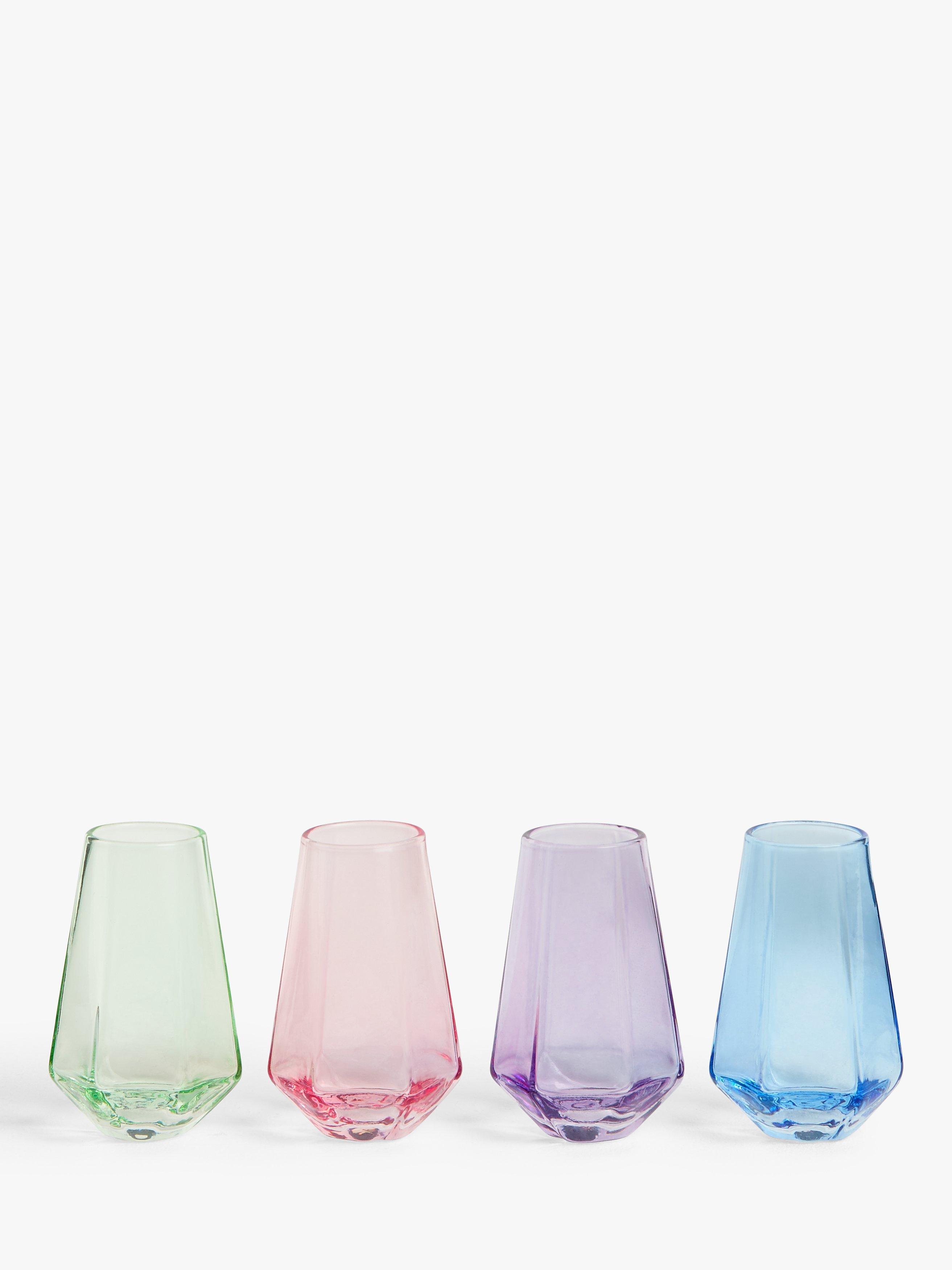 John Lewis & Partners Geometric Shot Glasses, Set of 4