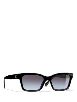 CHANEL Square Sunglasses CH5417 Black, Black