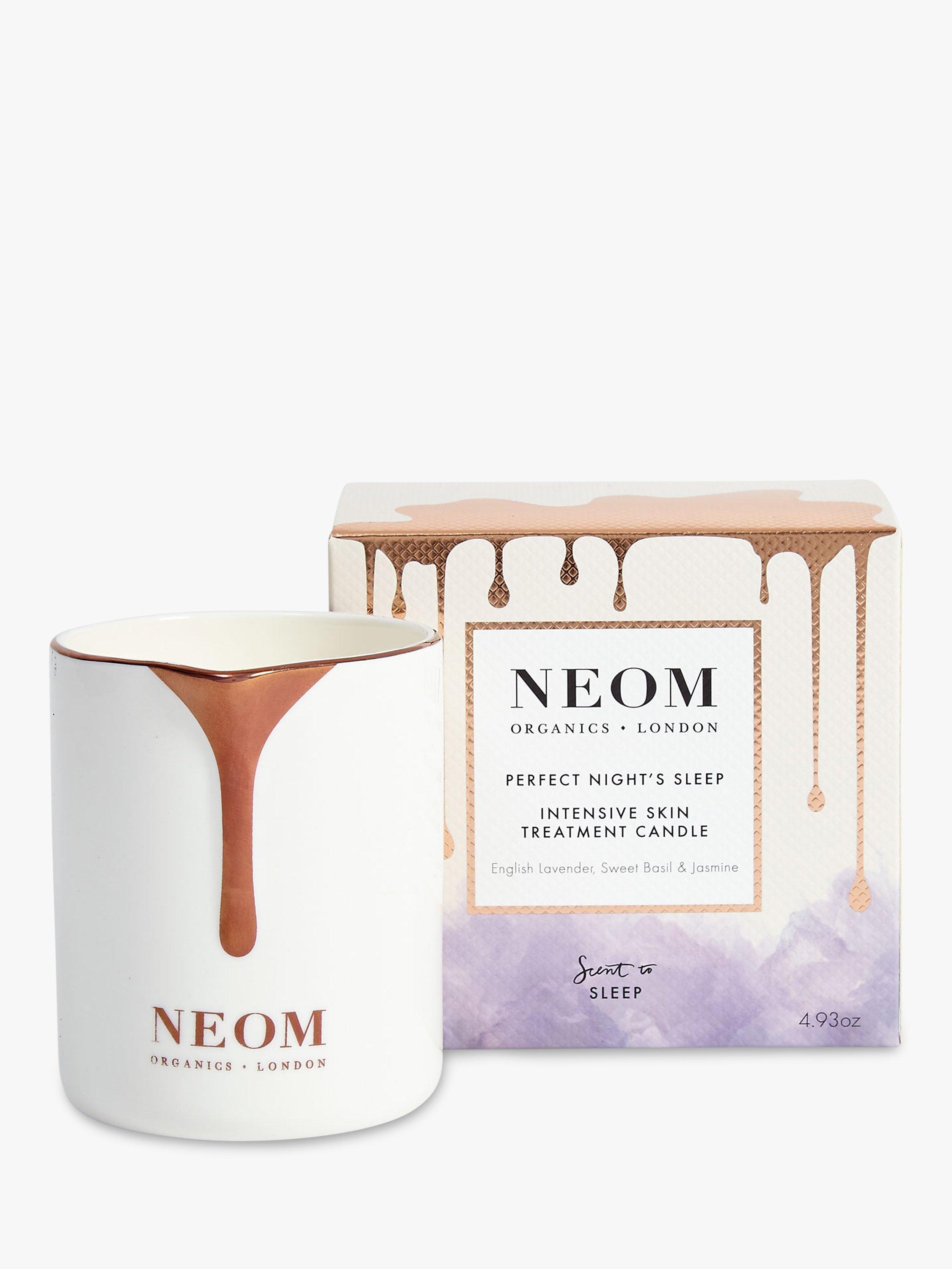 Product image 1 of 2, which shows NEOM Wellbeing London Tranquility Skin Treatment Scented Candle, 140g