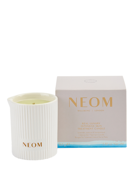 NEOM Wellbeing London Real Luxury Skin Treatment Scented Candle, 140g, Multi
