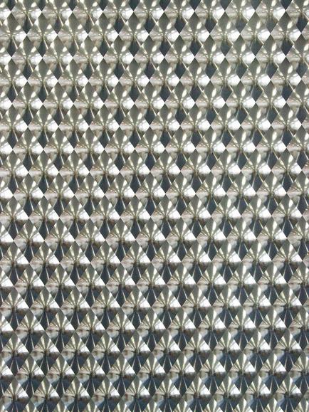 Osborne & Little Rombico Wallpaper, W6037-01, Metallics W6037-01