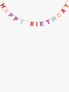 Talking Tables Birthday Garland, 3m