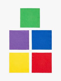 Habico Felt Fabric Square, Pack of 10, Brights, Brights