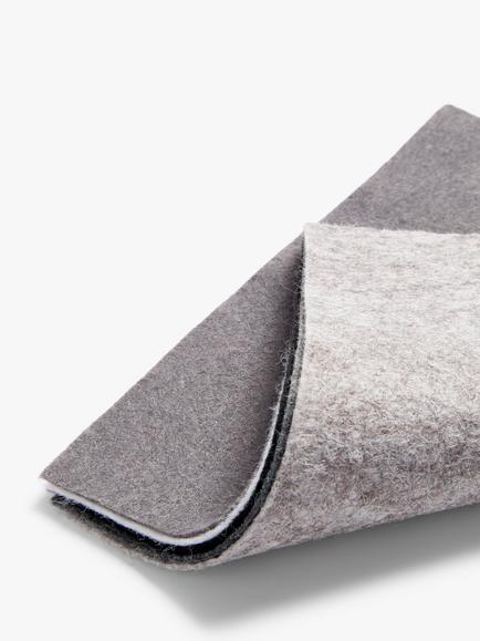 Habico Felt Fabric Square, Pack of 10, Black - view 2, Black