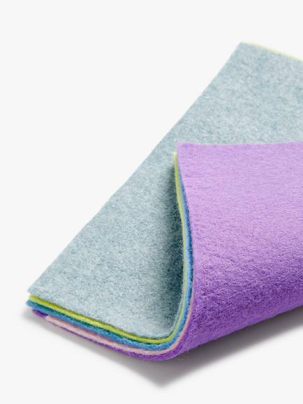 Habico Felt Fabric Square, Pack of 10, Pastel - view 2, Pastel