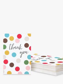 Caroline Gardner Bright Spot Thank You Cards, Pack of 10, Multi