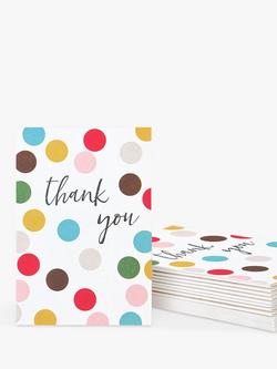 Caroline Gardner Bright Spot Thank You Cards, Pack of 10 - view 2, Multi