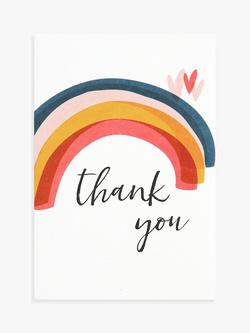Caroline Gardner Rainbow Thank You Note Cards, Pack of 10, Multi