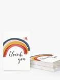 Caroline Gardner Rainbow Thank You Note Cards, Pack of 10