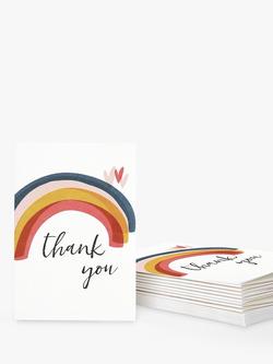 Caroline Gardner Rainbow Thank You Note Cards, Pack of 10 - view 2, Multi