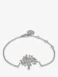 Mulberry Tree Chain Bracelet, Silver