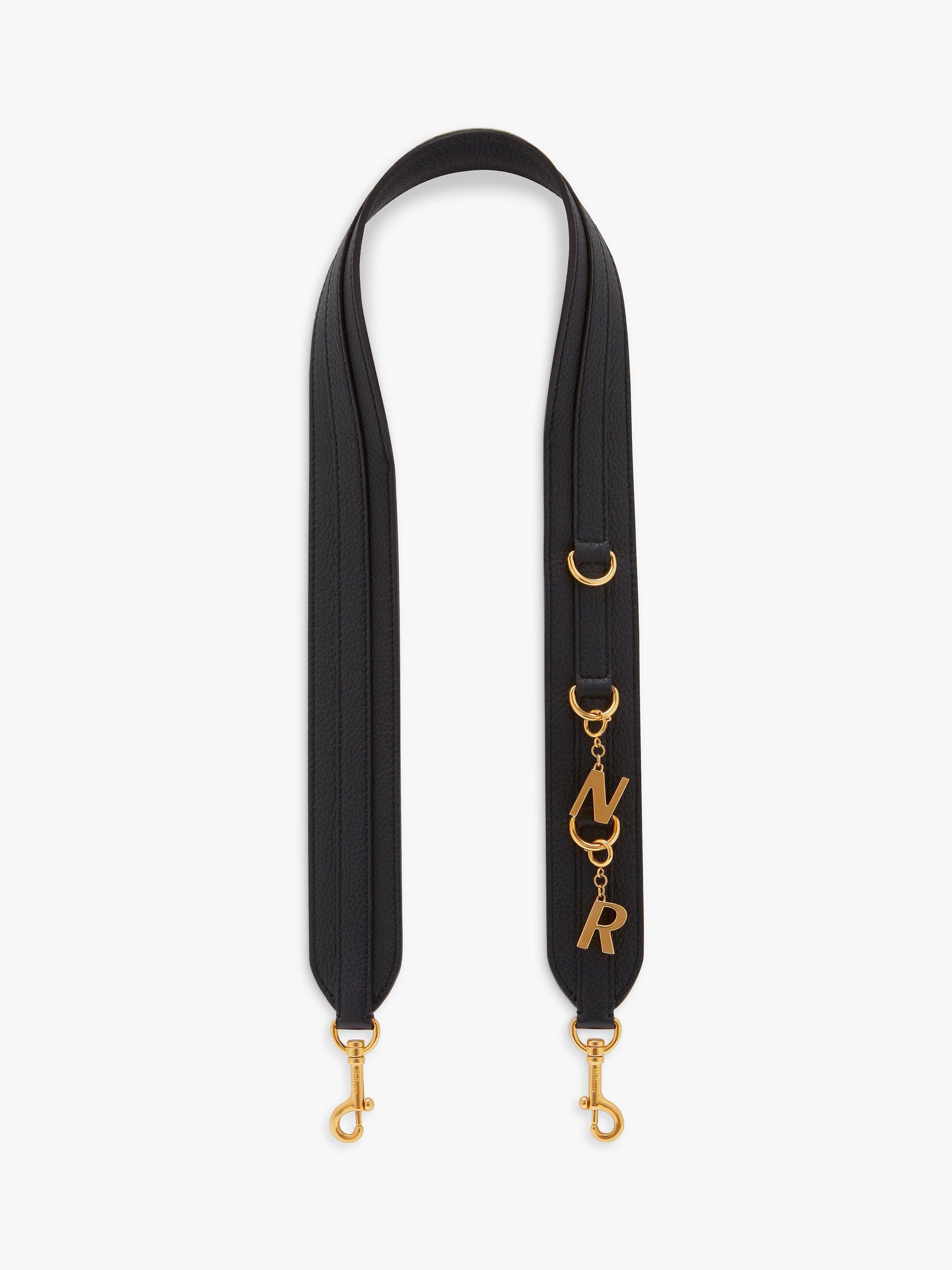Mulberry Small Classic Grain Leather Charm Bag Strap