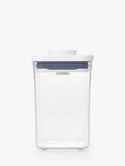 OXO Good Grips POP Airtight Storage Container with Scoop, 1L, Clear, Clear