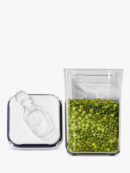 OXO Good Grips POP Airtight Storage Container with Scoop, 1L, Clear - view 2, Clear