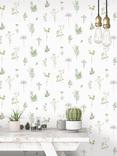 Galerie Botanical Wallpaper, Purple 7342