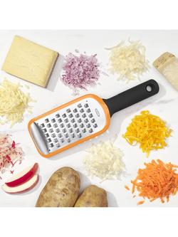 OXO Good Grips Etched Coarse Grater - view 2, Black