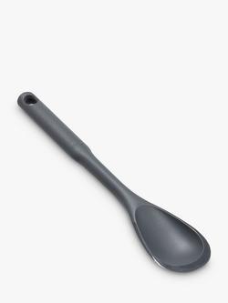 OXO Silicone Cooking & Serving Spoon, Black