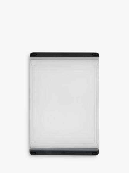 OXO Good Grips Food Prep Plastic Chopping Board, White, White