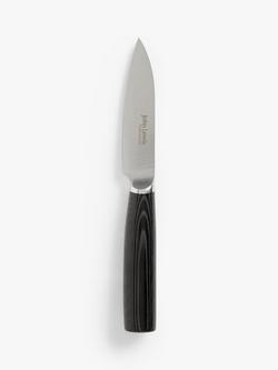 John Lewis Professional Paring Knife, 9cm, Silver/Black