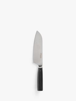 John Lewis Professional Santoku Knife, 16cm, Silver/Black