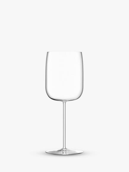 LSA International Borough White Wine Glasses, Set of 4, 380ml, Clear - view 2, Clear