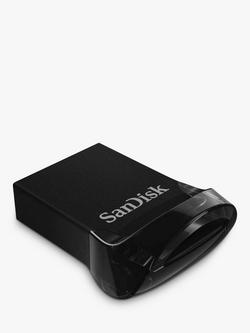 SanDisk Ultra Fit USB 3.2 Portable Flash Drive, 128GB - view 2, Black