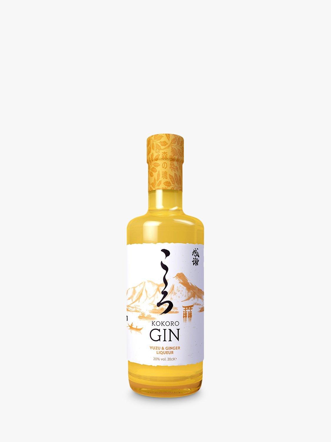 Kokoro, Yuzu & Ginger Gin Liqueur, 50cl