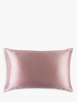 Slip® Pure Silk Zippered Pillowcase, Pink