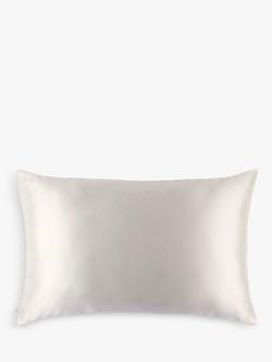 Slip® Pure Silk Zippered Pillowcase, White