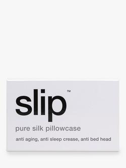 Slip® Pure Silk Zippered Pillowcase - view 2, White