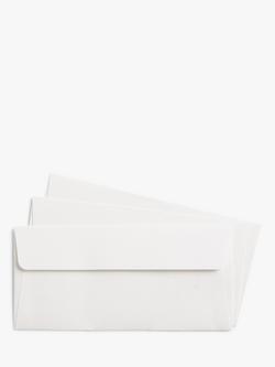 John Lewis P4 Laid Envelopes, Pack of 20 - view 2, White