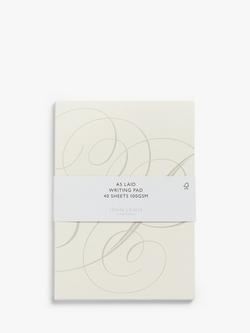 John Lewis A5 Laid Writing Pad, Ivory