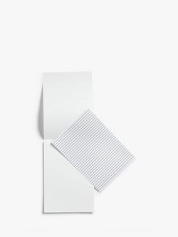 John Lewis A4 Laid Writing Pad, White - view 2, White
