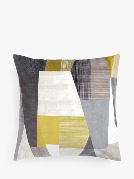 Harlequin Pythagorum Cushion, Yellow / Multi, Yellow / Multi
