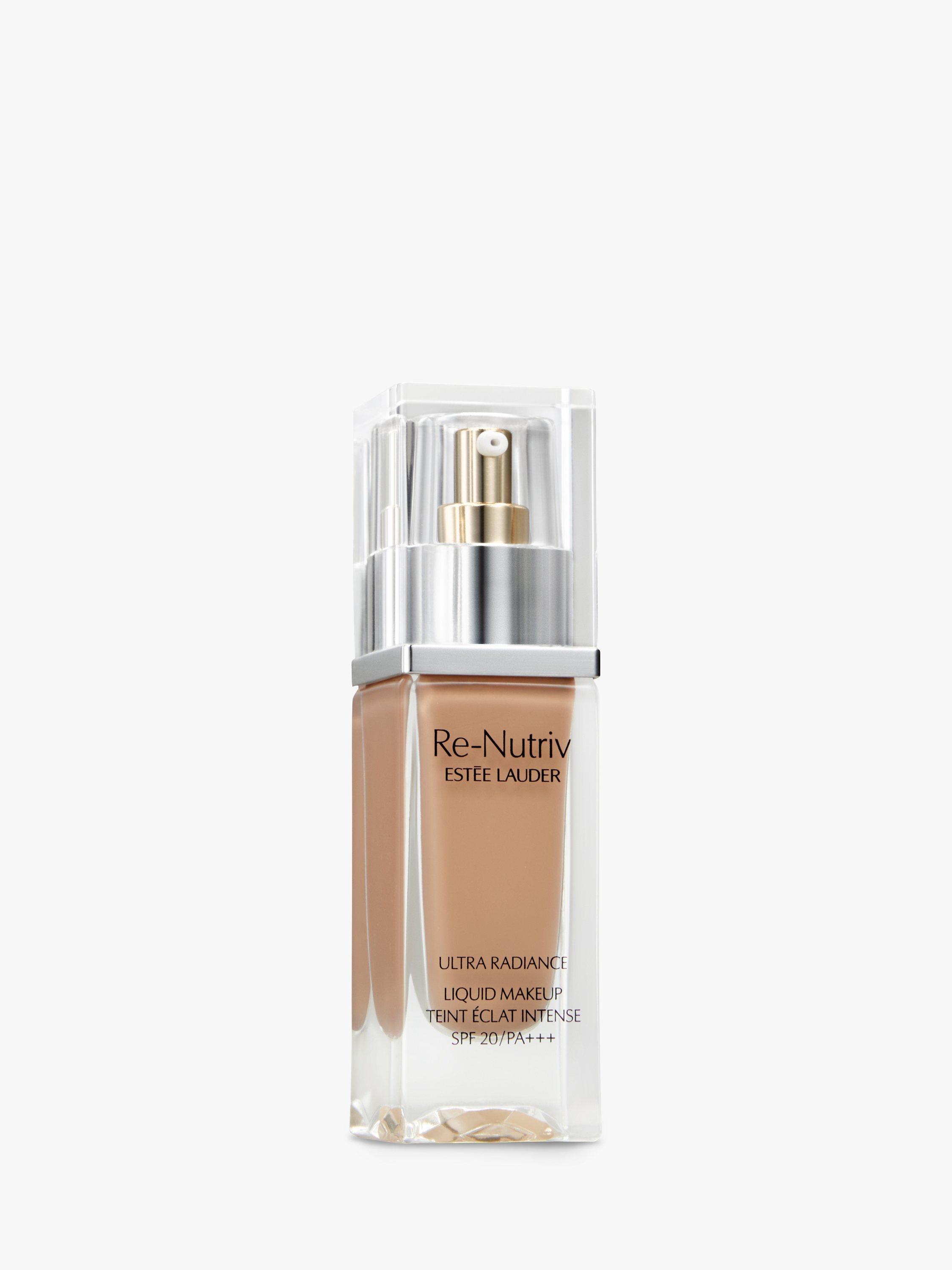Product image 1 of 2, which shows Estée Lauder Re-Nutriv Ultra Radiance Liquid Foundation SPF 20, Shell Beige 4N1