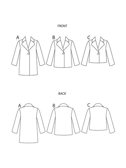 Simplicity Children's Jacket Sewing Pattern, 9027, K5 - view 2, 