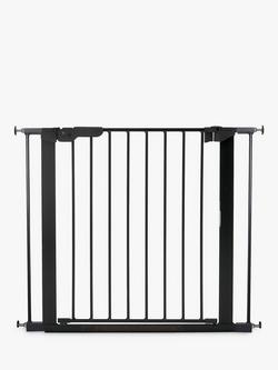BabyDan Premier True Pressure Gate Including Extensions, Black, Black