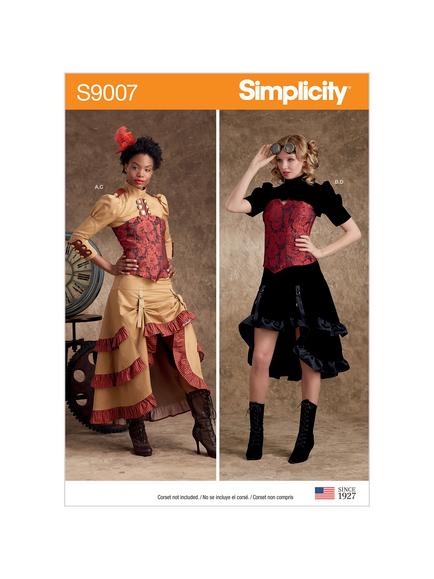 Simplicity Misses' Themed Costume, 9007, 
