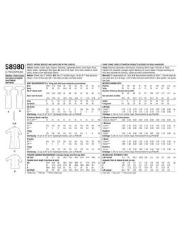 Simplicity Women's Vintage Dresses And Jackets Sewing Pattern, 8980 - view 2, Multi