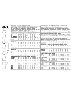 Simplicity Women's Pull-On Dress Sewing Pattern, 8981 - view 2, 