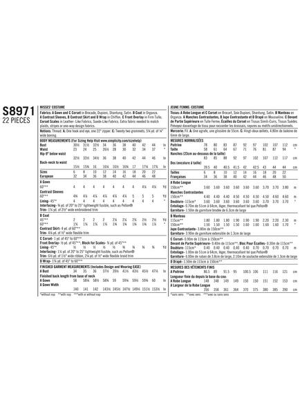 Simplicity Women's Costume Ice Queen Sewing Pattern, 8971 - view 2, 