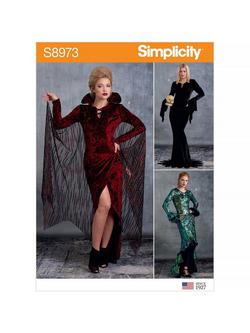 Simplicity Women's Costume Femme Fatale Sewing Pattern, 8973, 
