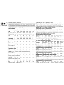 Simplicity Women's Sweatshirt Mini Dress Sewing Pattern, 8947 - view 2, 