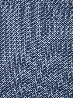 Peter Horton Textiles Small Floral Print Fabric, Navy
